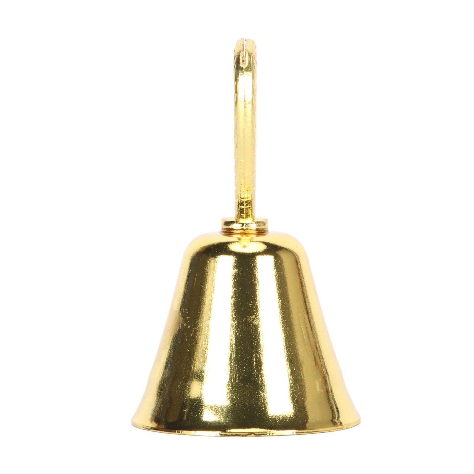 Uchwyty na wizytówki z numerami stołów, Zegar ze stali nierdzewnej w kształcie dzwonka, złote i srebrne, 10 szt(Gold)