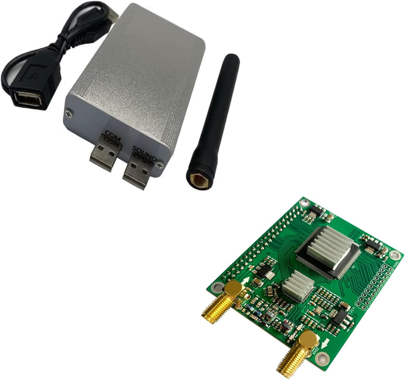 Shari PiHat Portable SA818 Ham Allstar Radio Interface