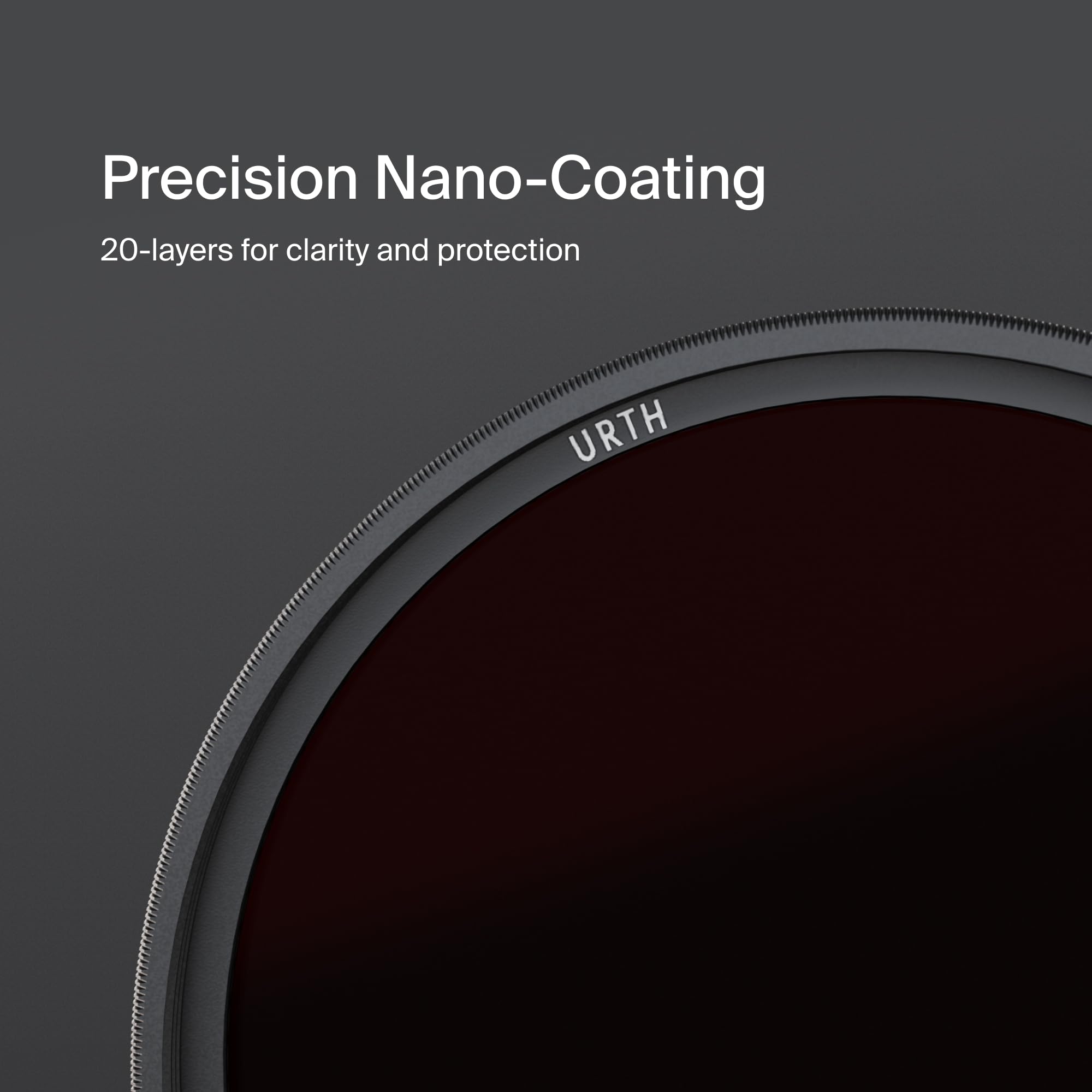Urth 95 mm Filtro a Infrarossi (R72) per Obiettivo (Plus) - Spettro 720nm Fotografia IR per Fotocamera Reflex Digitale DSLR e SLR