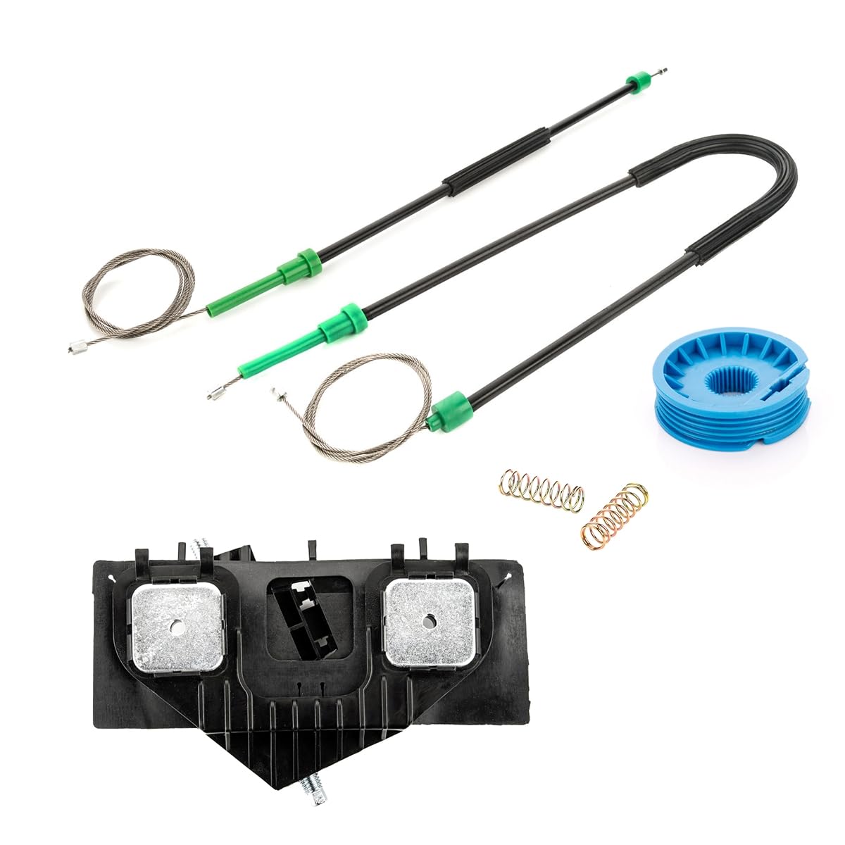 Original LST Fensterheber Reparatursatz Set hinten links kompatibel mit Ford Focus II 2 Cabrio 2006-2010