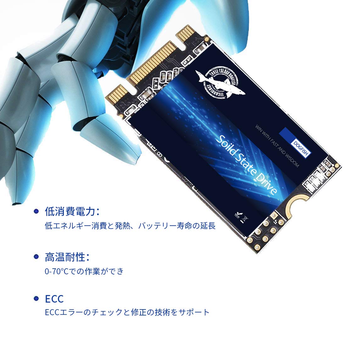 内蔵型SSD Dogfish SSD M.2 120GB Amazon.com: Dogfish SSD SATA M.2 2242 120GB Ngff Internal