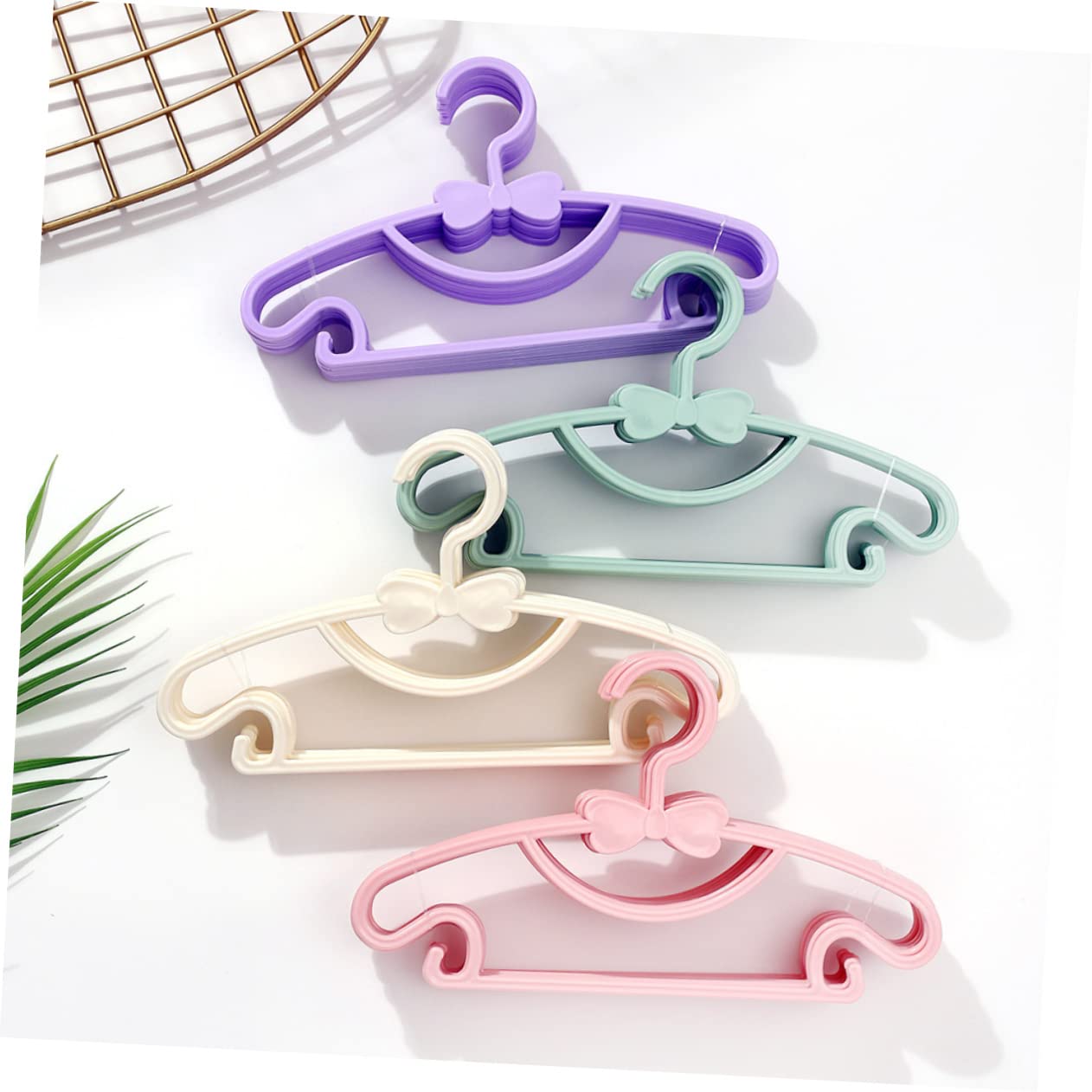 CHILDWEET 10pcs Anti-slip Hangers Kid Hangers Coat Hangers Hangers Home Hangers Clothes Hanging Racks Wardrobe Hangers Hangers