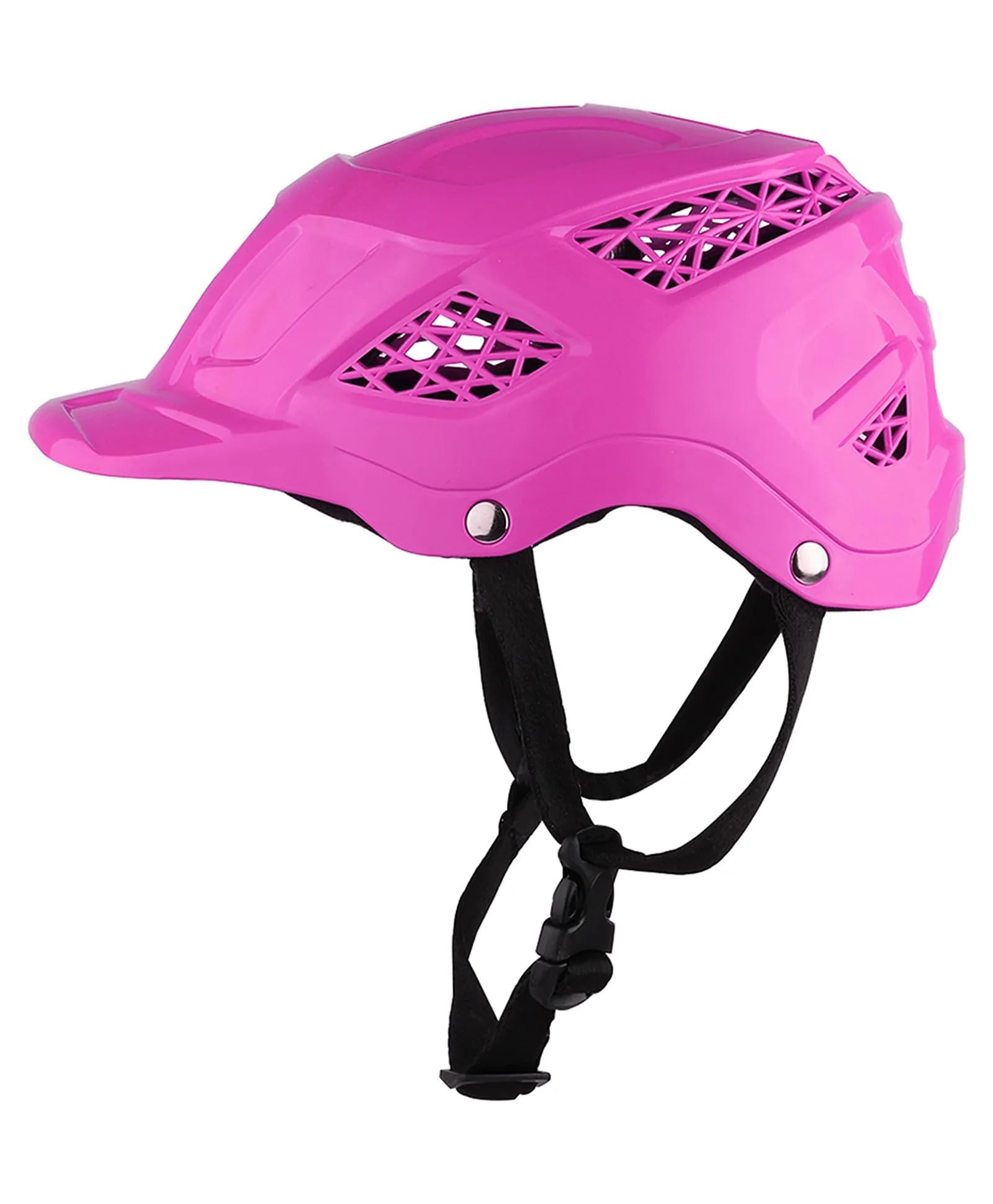 Steelbird Adjustable Kids Helmet – Multi-Sport Cycling, Skating & Skateboarding Helmet for Boys & Girls | Lightweight with Superior Ventilation (Pink, M)-picture-11