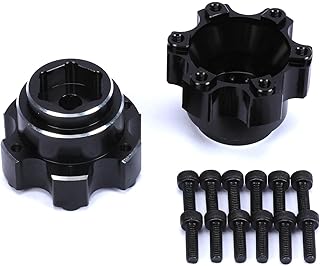 RCAWD Alloy Wheel Hex Adapters 1/10 6x30 to 14mm PRO634600 for Proline Series Wheel Tires Upgrade Parts