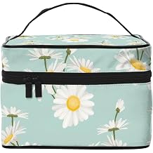 Daisy Lush Flower Floral, Makeup Bag Cosmetic Bag Portable Travel Toiletry Bag Pencil Case Toiletry Pouch