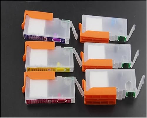 Miniatura 3 de UP 6 Pack Empty refillable Ink Cartridges for C-Non P-XMA TS8220 TS8120 TS9120 Printer PGI-280XXL PGI 280