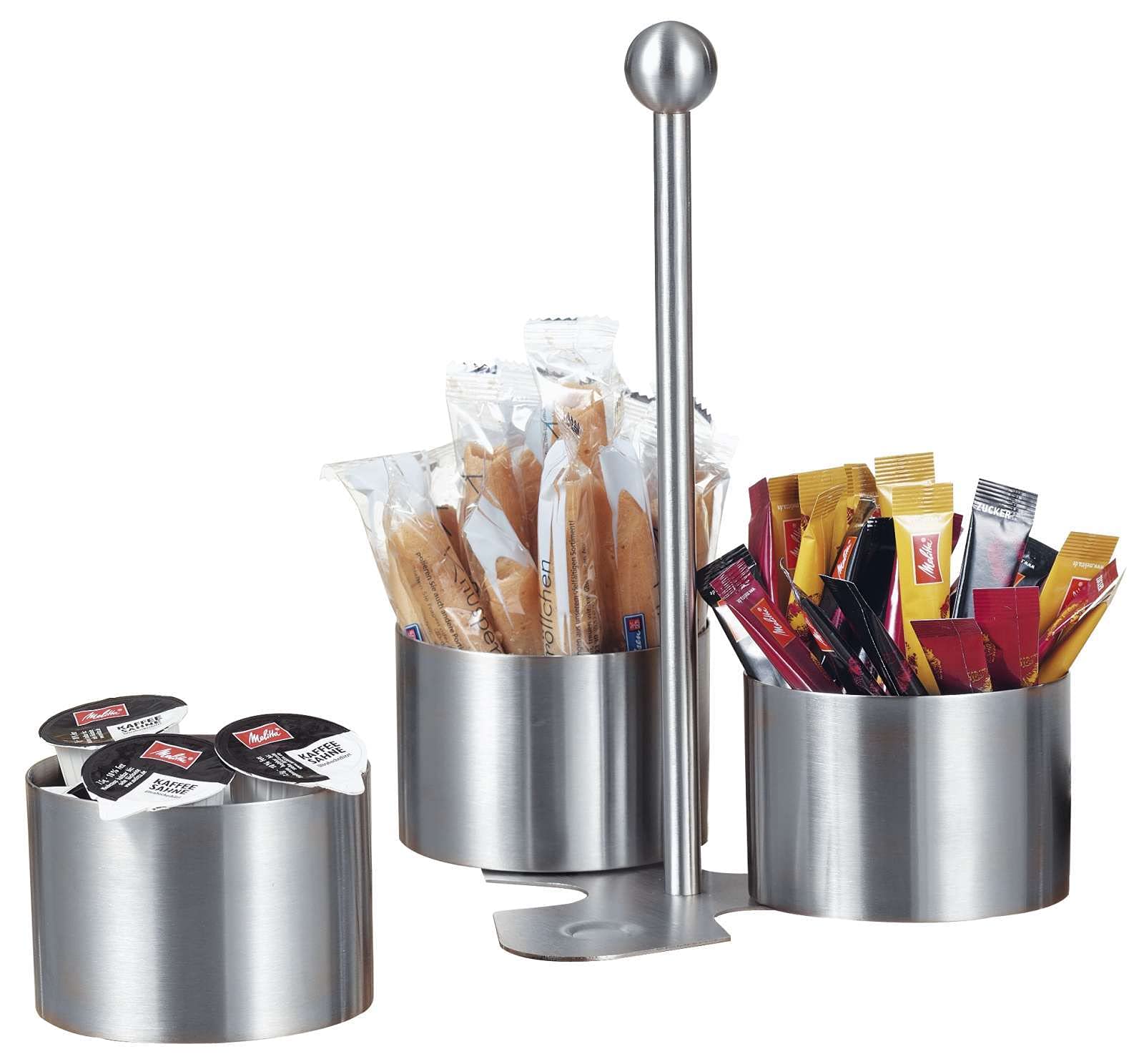 Esmeyer Boston Set "Snack & Dip" Acier 18/10 brossé Coffret 4 pièces