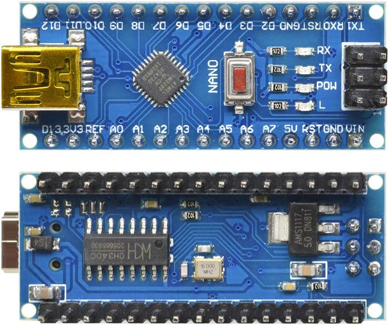 Buy 2-حزمة نانو لوحة ، Aideepen V3.0 Nano ATmega328P-MU Mini chip CH ...
