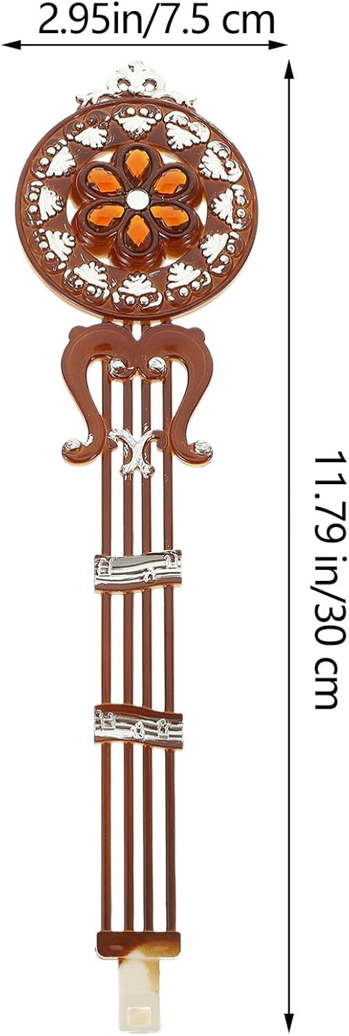 Yardwe Quartz Clock Pendulum Replacement 1.5 Inch Metal Swinging Hammer DIY Wall Clock Parts for Repair and Home Decoration