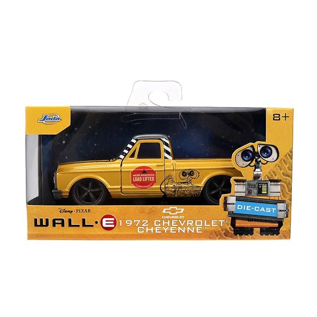 Foto 5 de 5 de Jada Toys Wall-E Auto Chevrolet Cheyenne 1972 (13,5 cm)