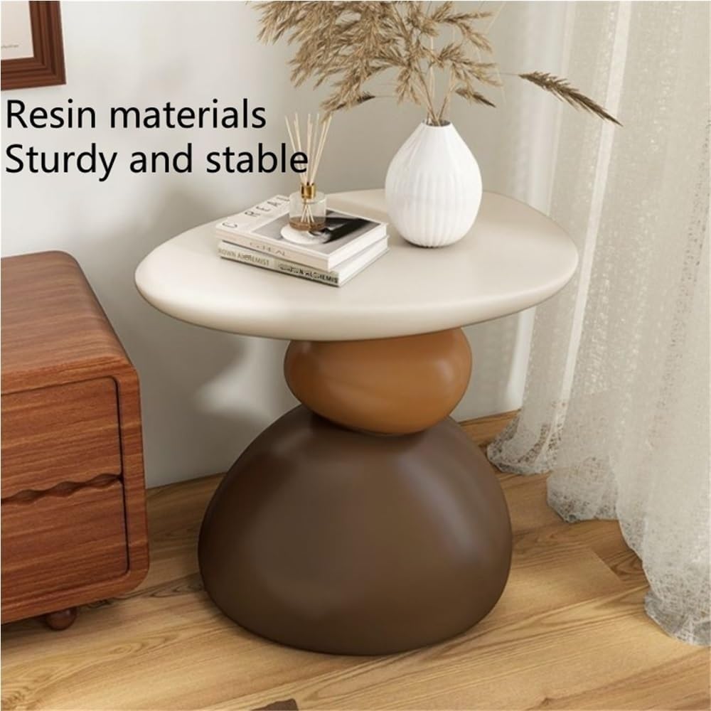 Amazon.com: Irregular Side Table Coffee Table Night Stand Stone