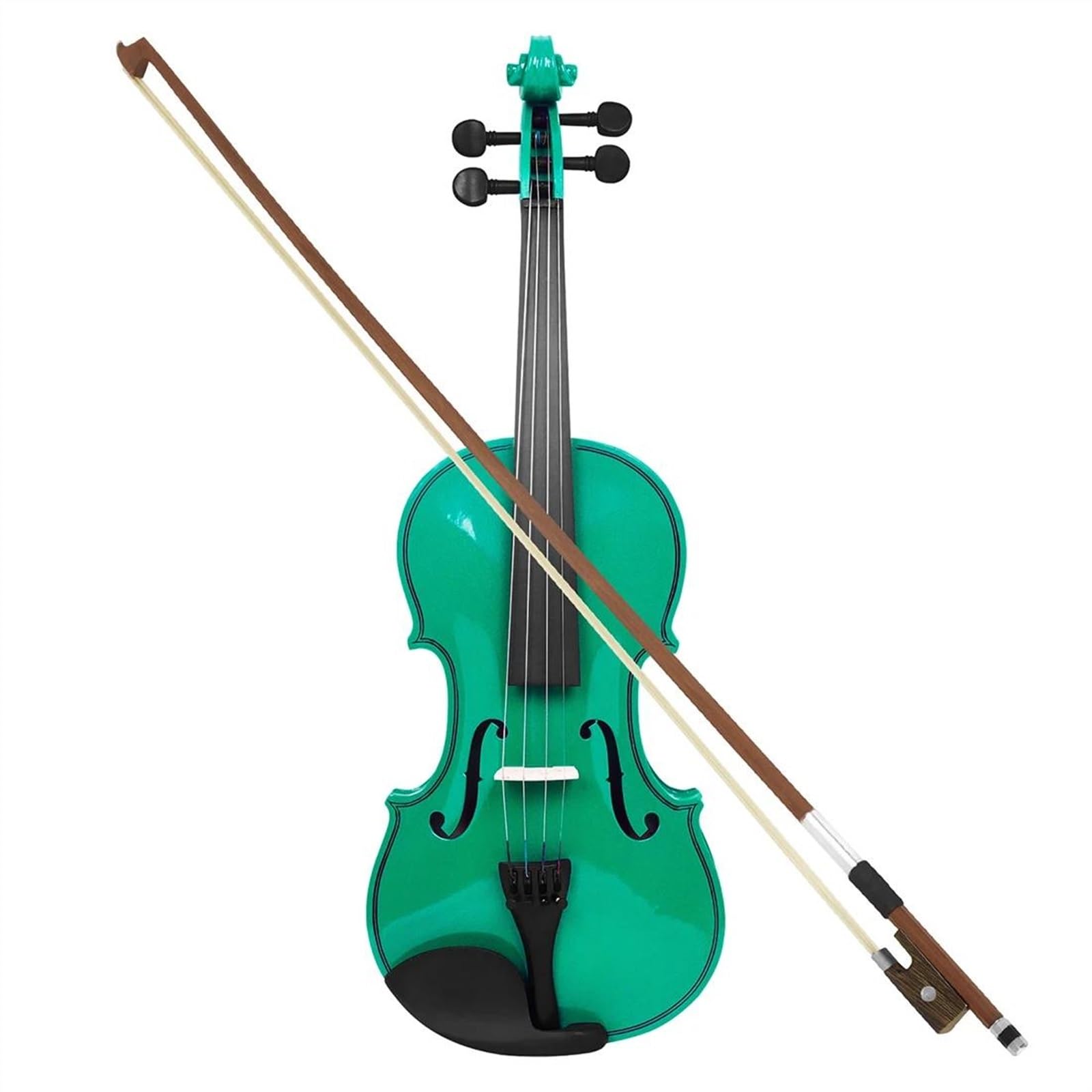 Violine 4/4 Violine Mit Praktischen Teilen Violine Anfänger Ebenholzgriffbrett(Violin)