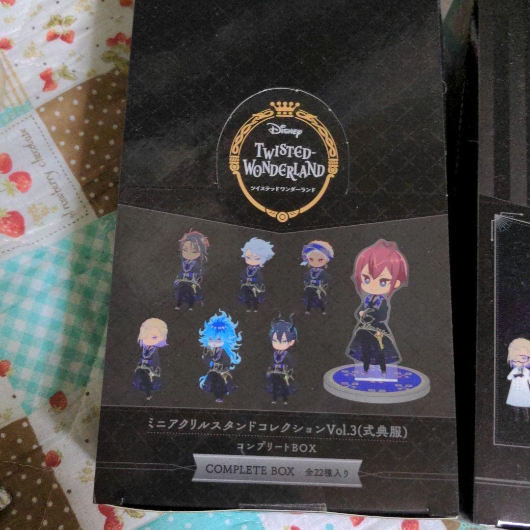 ツイステ　ミニアクリルスタンドコレクションvol.3 式典服　コンプリートBOX ツイステ ミニアクリルスタンドコレクションVol.3 式典服