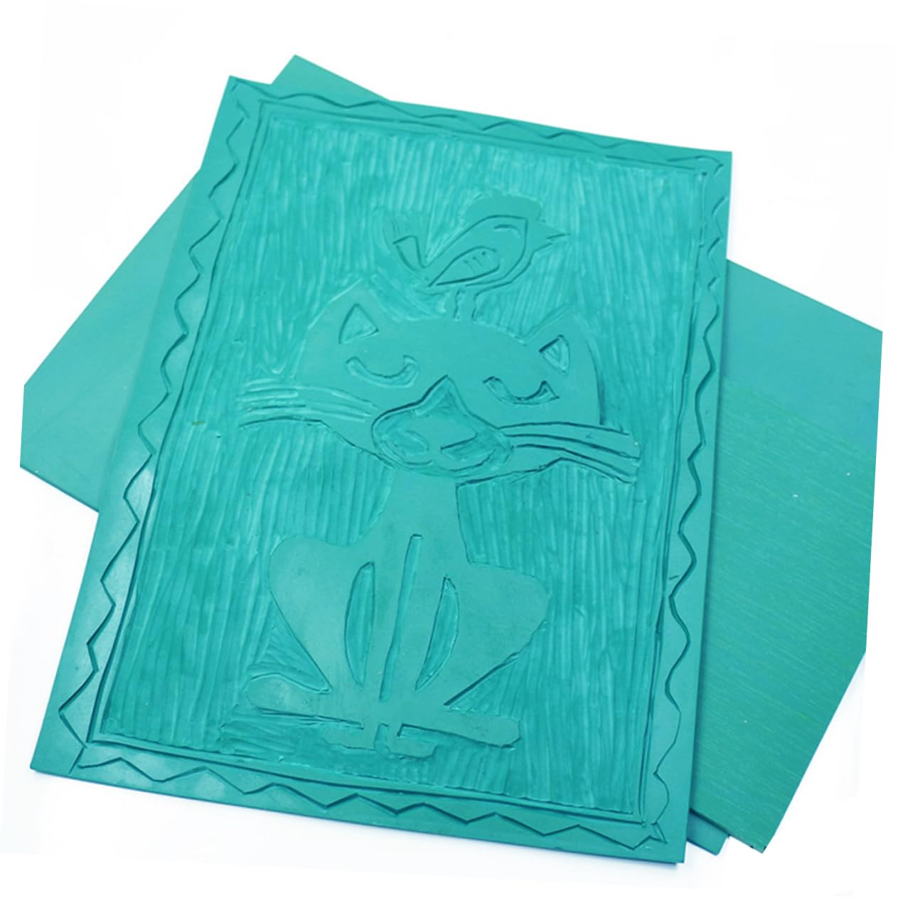 Gogogmee 6stücke Schnitzgummiplatten Aus Hochwertigem Pvc-material Robust Und Langlebig Für Gravierwerkzeuge Und Schnitzwerkzeuge Glatt Verarbeitet Mit Angenehmer Haptik Für Sicheren