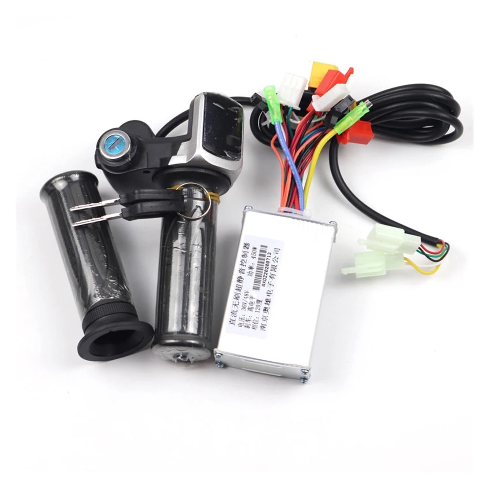 Controller motore scooter elettrico Blocco interruttore universale 36 / 48V con maniglia for la regolazione della velocità e display del contenuto di potenza Cruscotto per scooter elettrico(48