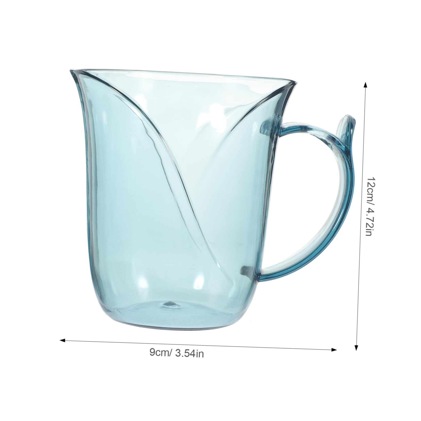 HOLIDYOYO Othbrush Cups Set Brushing Mugs 3 Pack Reusable Comfortable to Hold Smooth Surface Bathroom Accessory