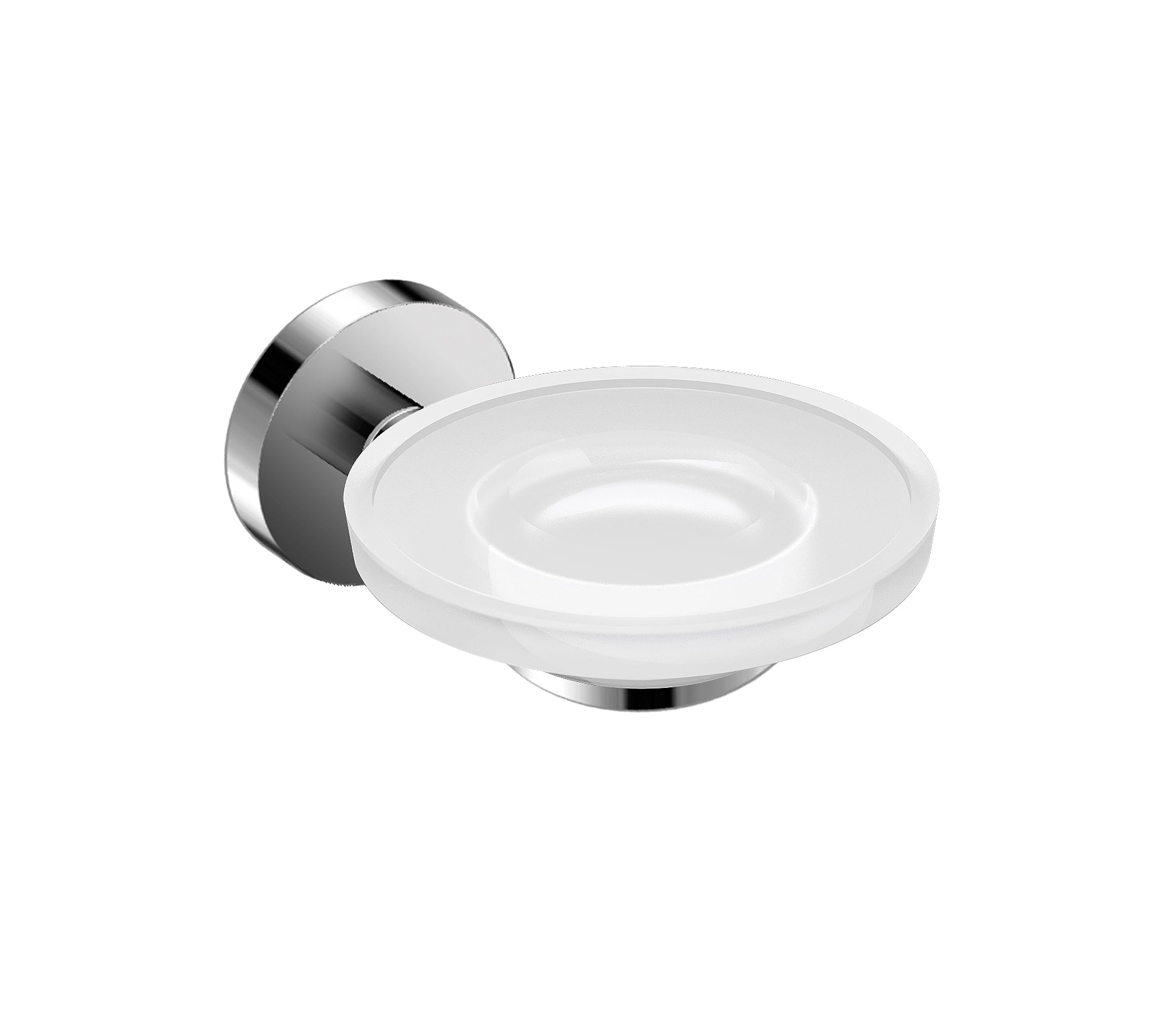 COSMIC Bathroom Soap Dish, Stainless Steel, Chrome, 11 x 13 x 2 cm