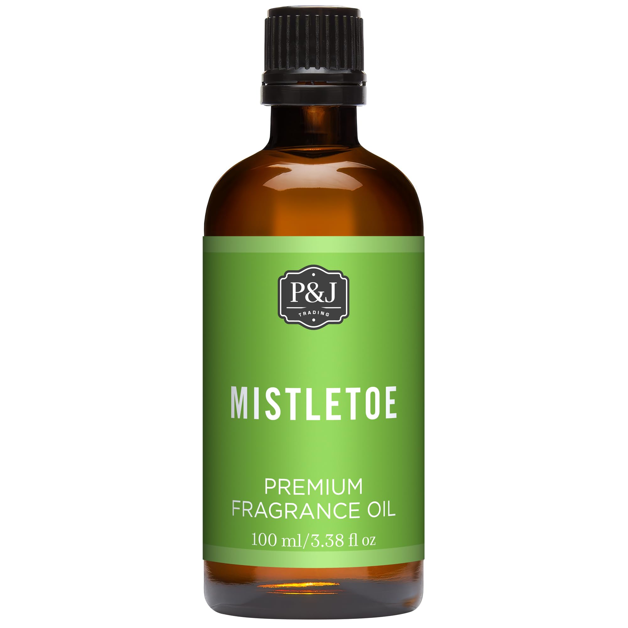 P&amp;J Trading - Mistletoe Scented Oil 100ml - Fragrance Oil for Candle Making, Soap Making, Diffuser Oil