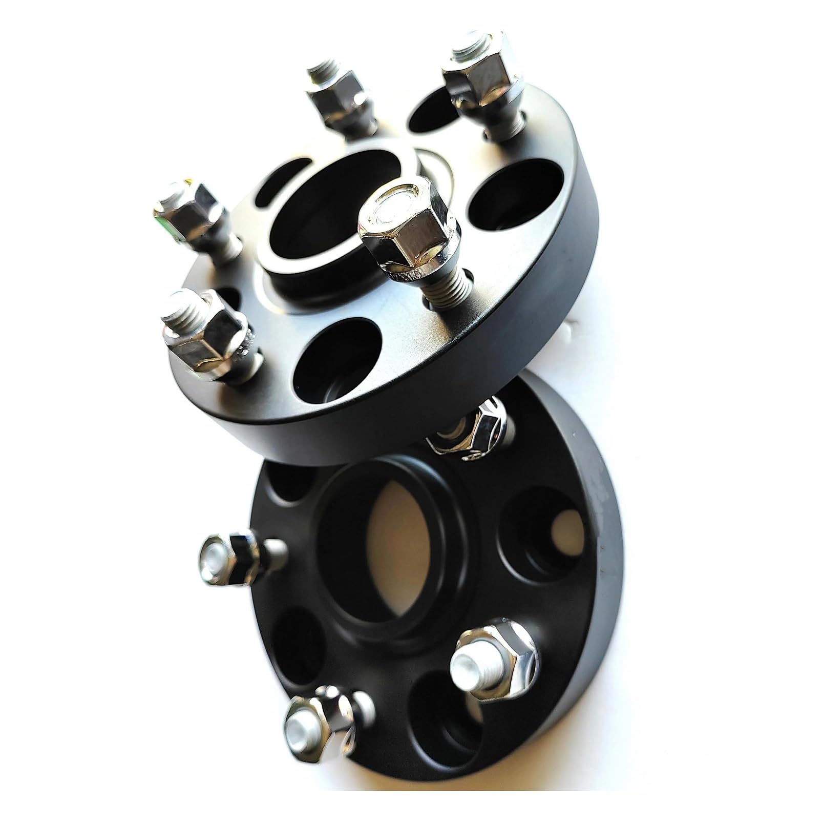 Spurverbreiterungen Für Volvo V90 XC40 T4 XC90 MK2 T5 T6 V70 XC70 C40 S80 S40 Radnabenzentrierte, Geschmiedete Distanzscheiben 5x108 63,3 Mm Radnabenzentrierte Distanzscheiben(Schwarz 2St,20 mm)