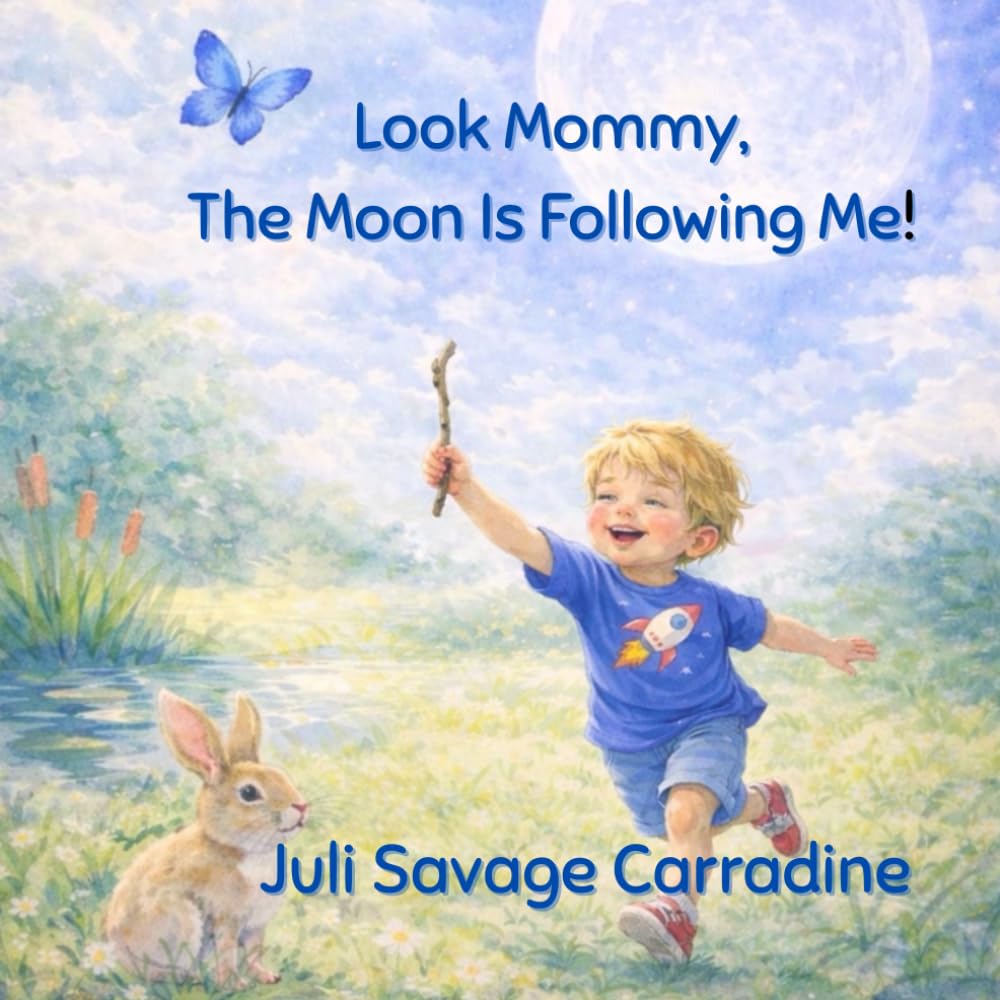 Look Mommy, The Moon Is Following Me!