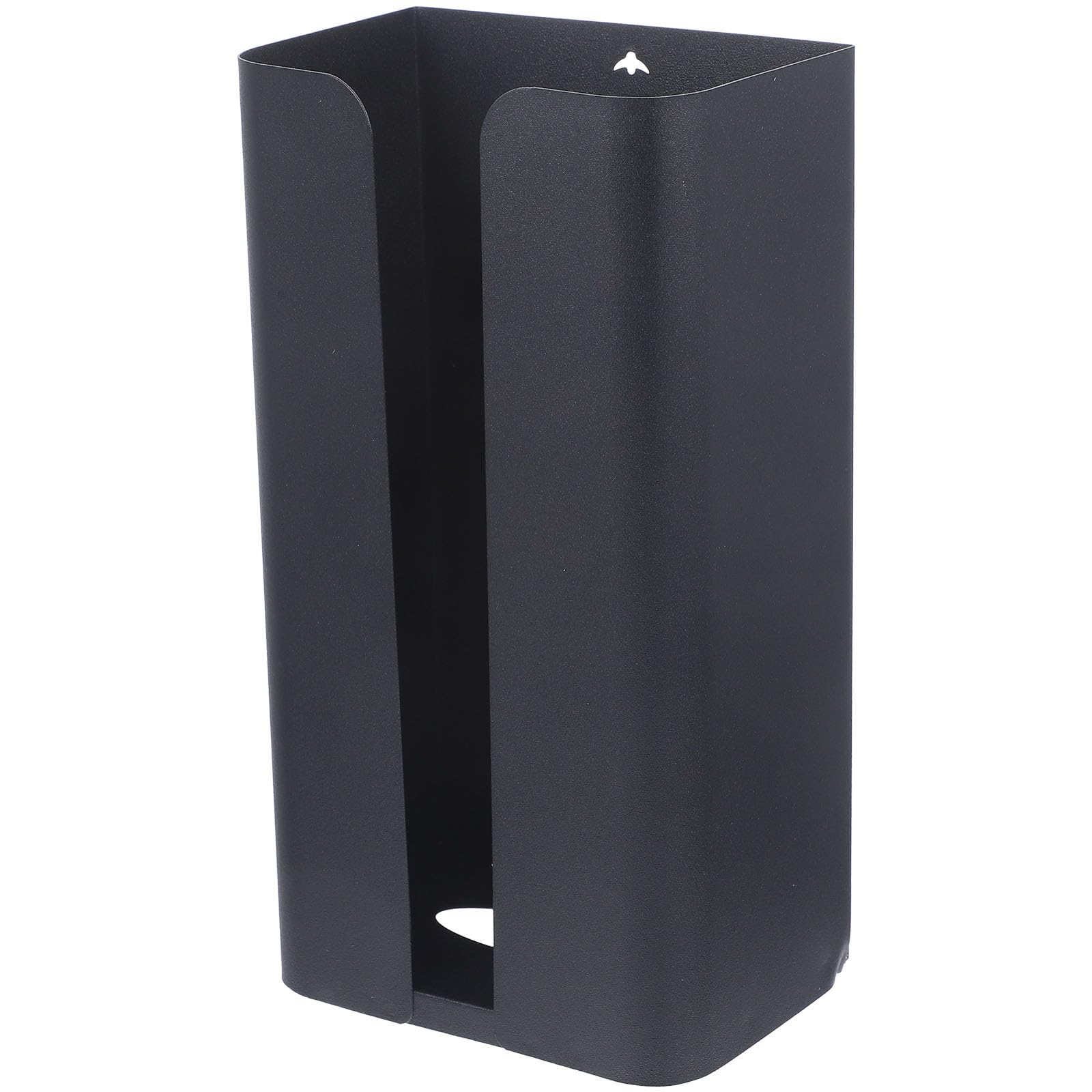 Dispensador de Servilletas Soporte Negro Multifuncional de Acero al Carbono Magnético Imán de Goma para Almacenamiento y Decoración para Cocina y Hogar