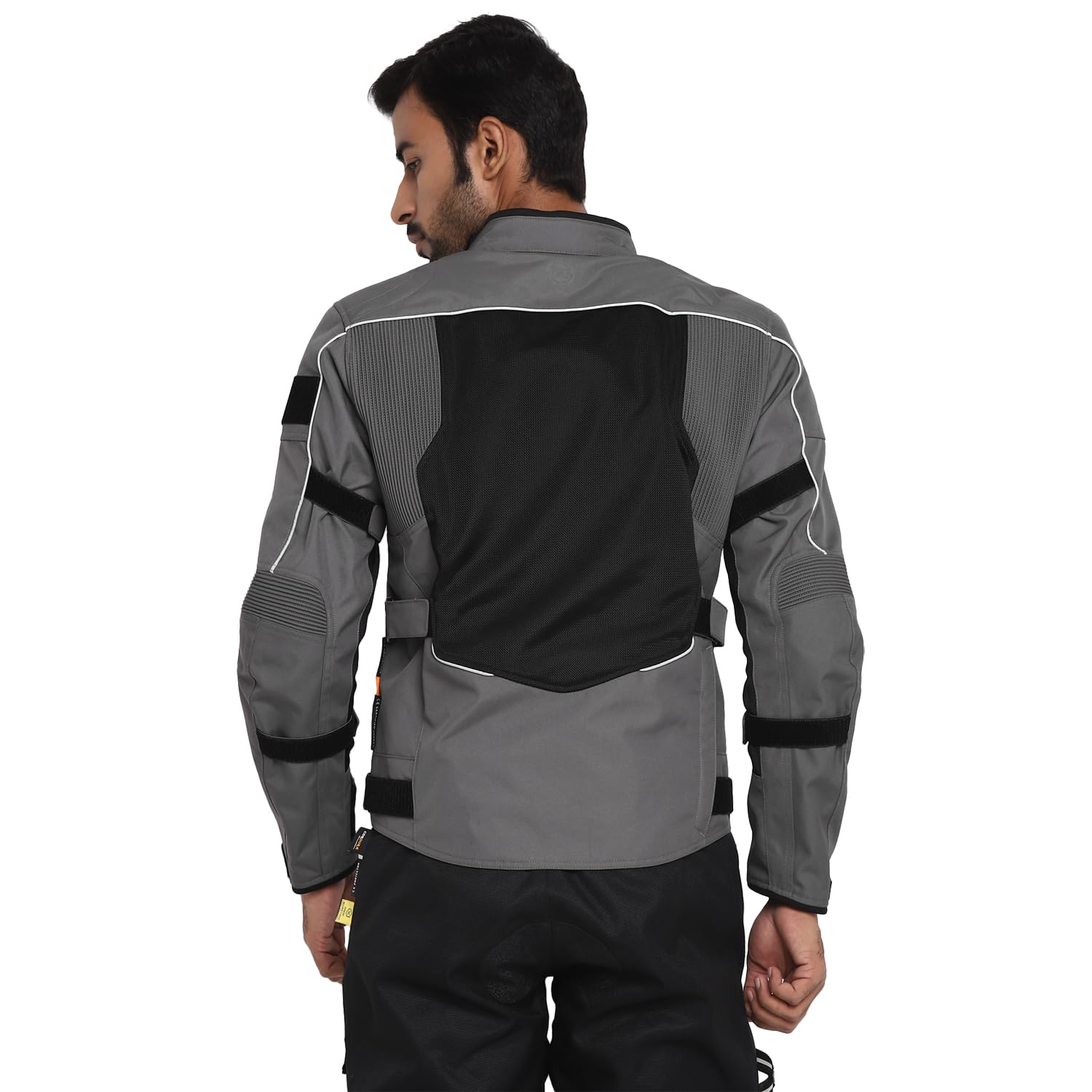 Royal Enfield Explorer V4 Pro Riding Jacket Grey (M) 40 Cm with 