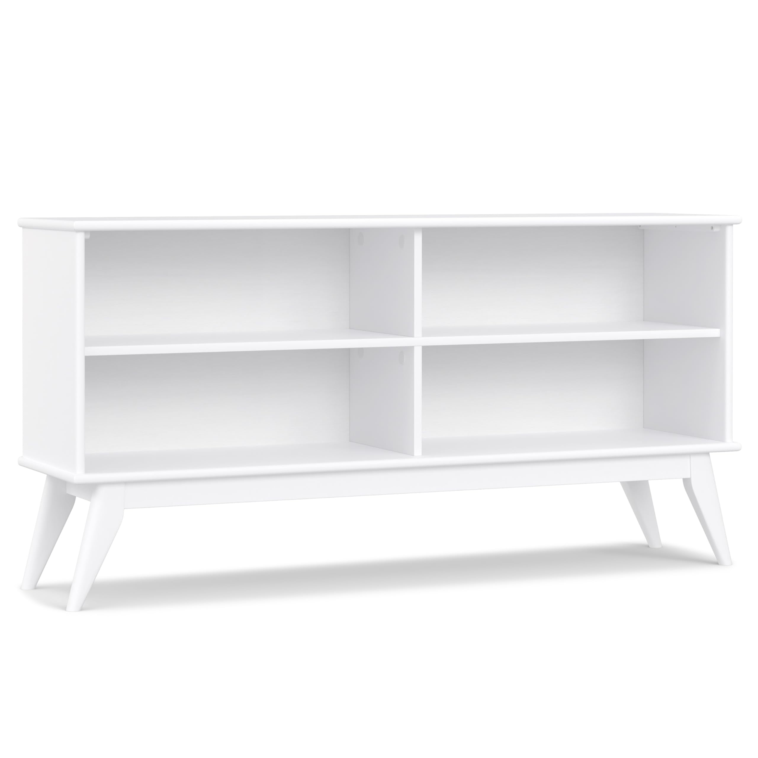 Amazon.com: SIMPLIHOME Draper Bookcase - 30 inch Tall Solid Wood