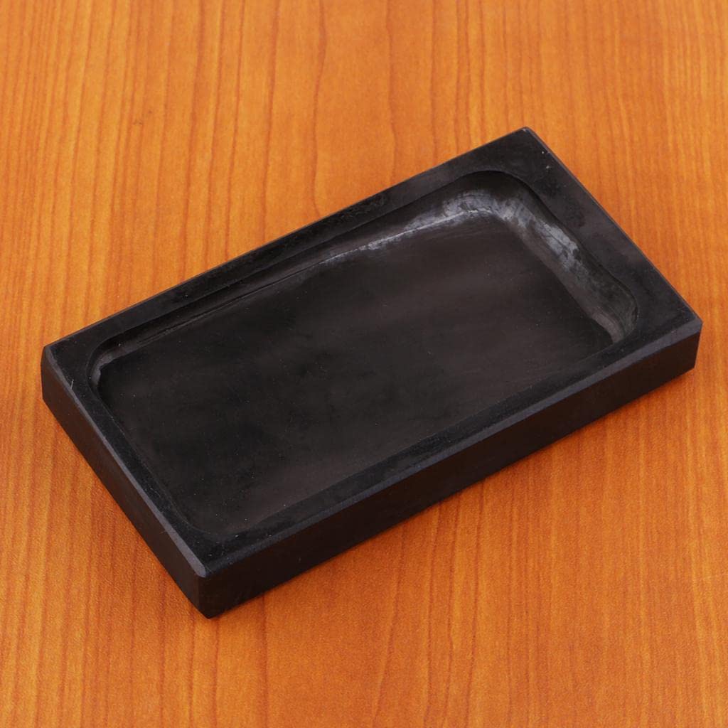 Rectangle Chinese Calligraphy Natural Stone Inkstone Ink Stone|Leather Sewing Tools, Home&Garden, Tools, Art&Craft Paper, All Craft Materials Items for Kids DIY for All Ages|-image-36