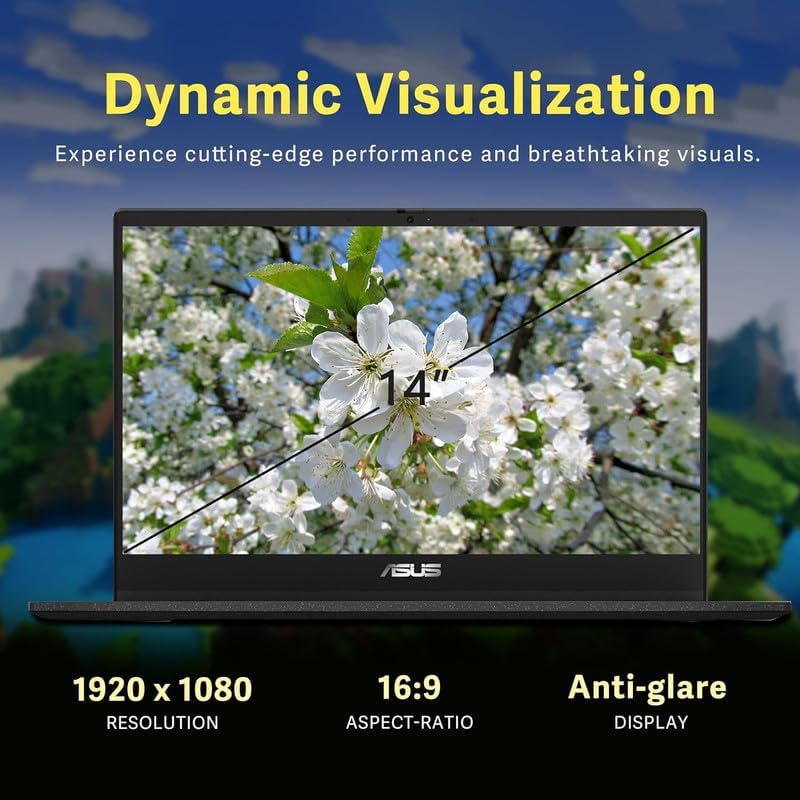 ASUS Chromebook Laptop Student Business 2024, 14" FHD Anti-Glare Display, 8-Core MediaTek Kompanio 520, 4GB RAM, 128GB (64GB eMMC+64GB Card), Webcam, WiFi, 15+ Hrs Battery, Chrome OS +HubxcelAccessory - Image 4