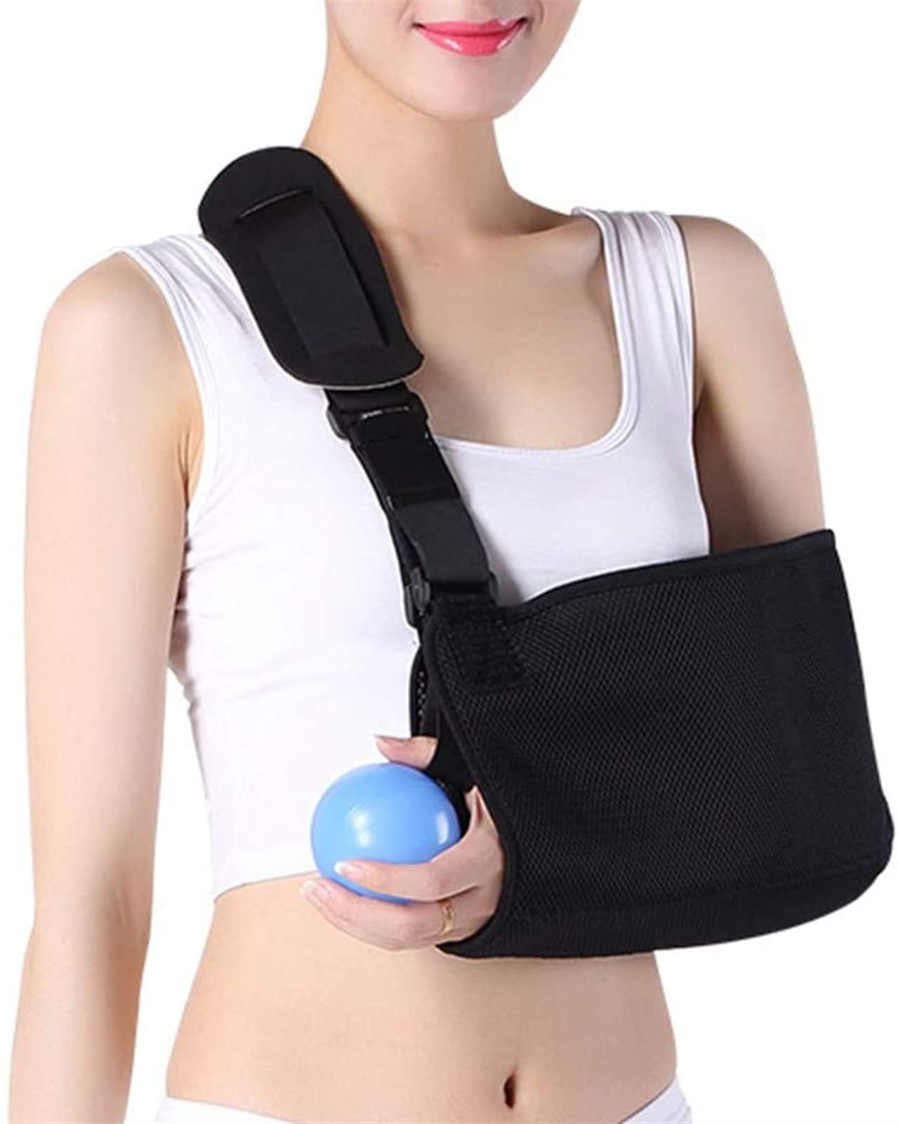 Correa De Soporte Ergonómica para Brazo para Hombres Y Mujeres, Inmovilizador Cómodo con Eslingas Ajustables para Dolor De Hombro, Brazo Y Codo