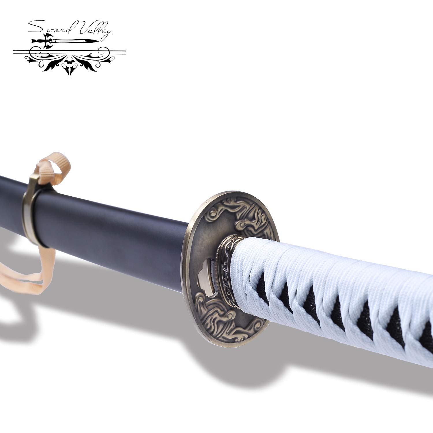 Amazon.com: Sword Valley Yamato Carbon Steel Katana with Sheath