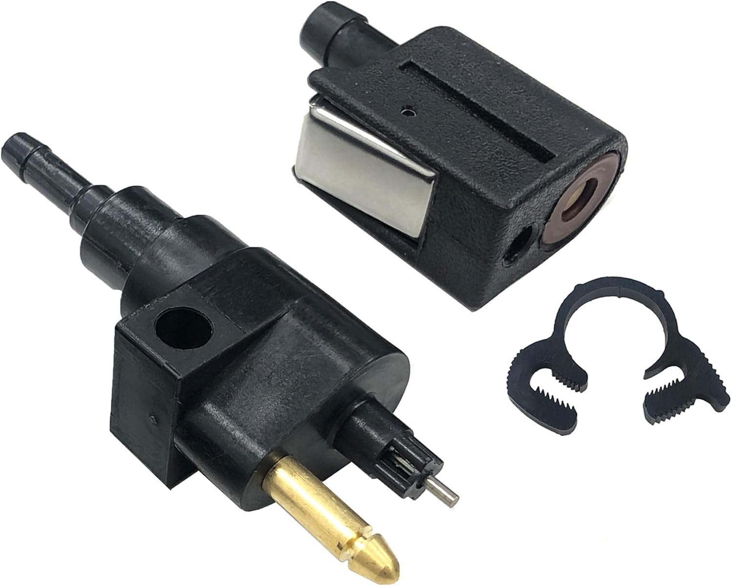 Outboard Engine Fuel Line Connector Fittings 394-70260-0/1 3GR 394-70250-0 for Nissan for Tohatsu 4HP-30HP/ 5040239 5040238 for Evinrude Johnson OMC, Male and Female Engine Side a Couple Connectors