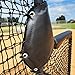 Aluminum Armadillo Protective L-Screen – Heavy‑Duty Aluminum Baseball & Softball Pitching Protection Screen for Batting Practice