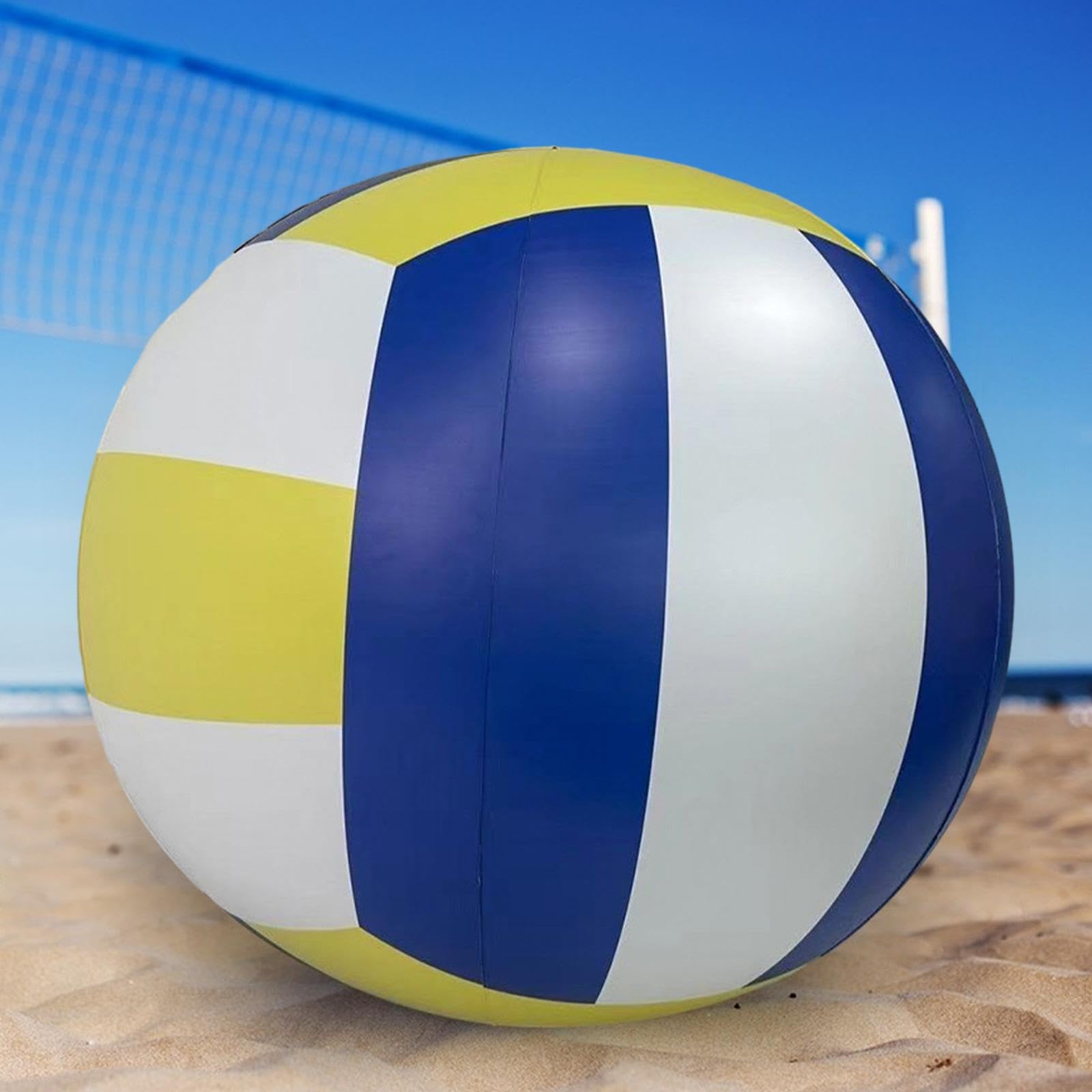 Pallone da Spiaggia Gonfiabile Resistente Laboratorio Giochi Estate Sport Giocattolo Gonfiabile PVC Adatto a Decorazione Festa Piscina Parco