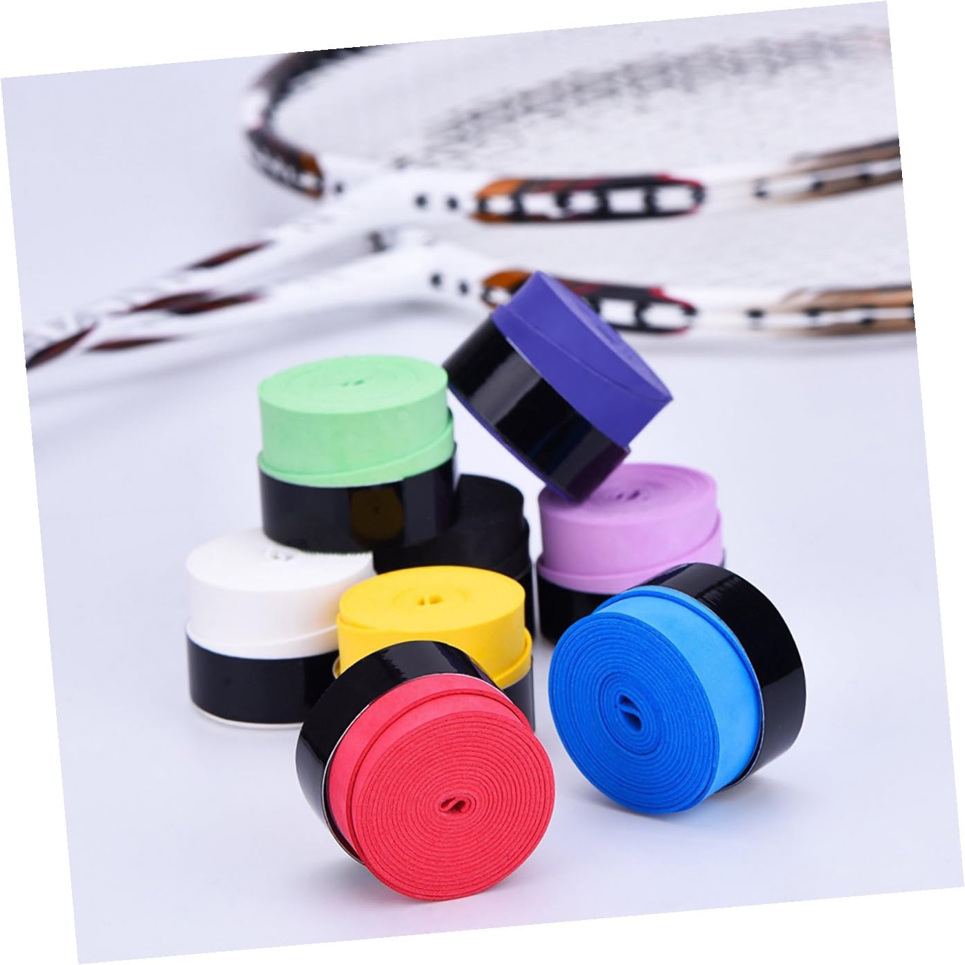 BESPORTBLE Colla per da Badminton Condotto Nastro per Racchette da Tennis Band Racchette Tennis Tape Sportivo Overgrip da Tennis Nastro per Impugnatura della Racchetta