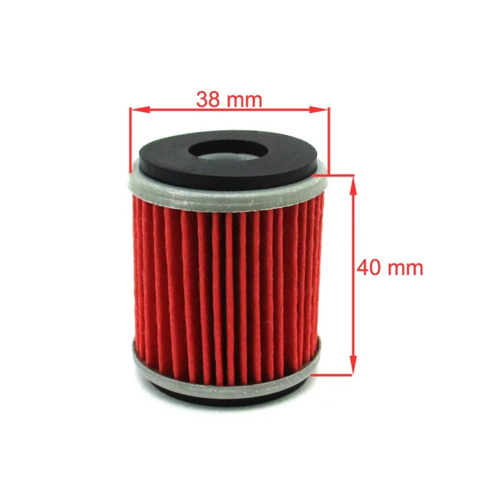 Filtri olio per moto Adatto per Yamaha YZF R125 125 WR 125R 125X YZ 250 250F 450F 450 WR250F WR450F WR250X WR250R YZ450F YZ250F Filtro olio(10pcs)