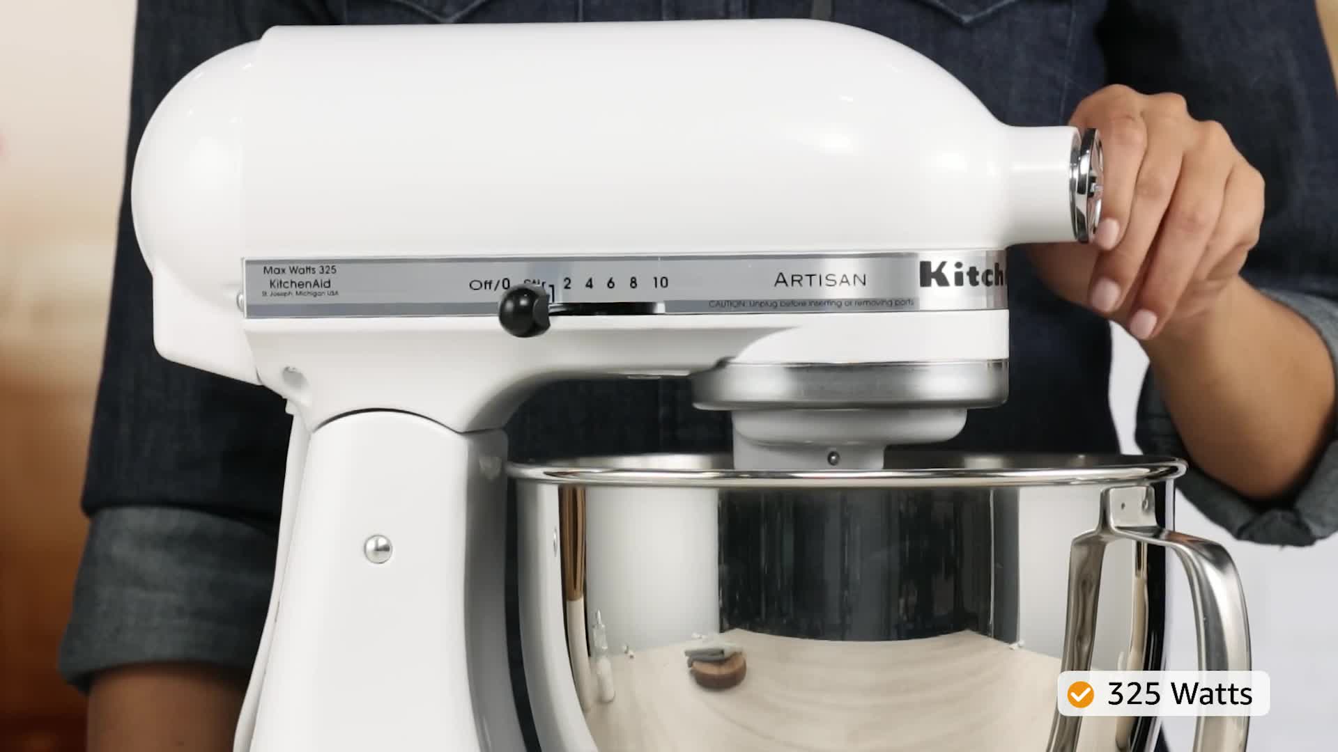 KitchenAid Artisan Batidora de Pie, Blanco (White 4.73 L : Amazon