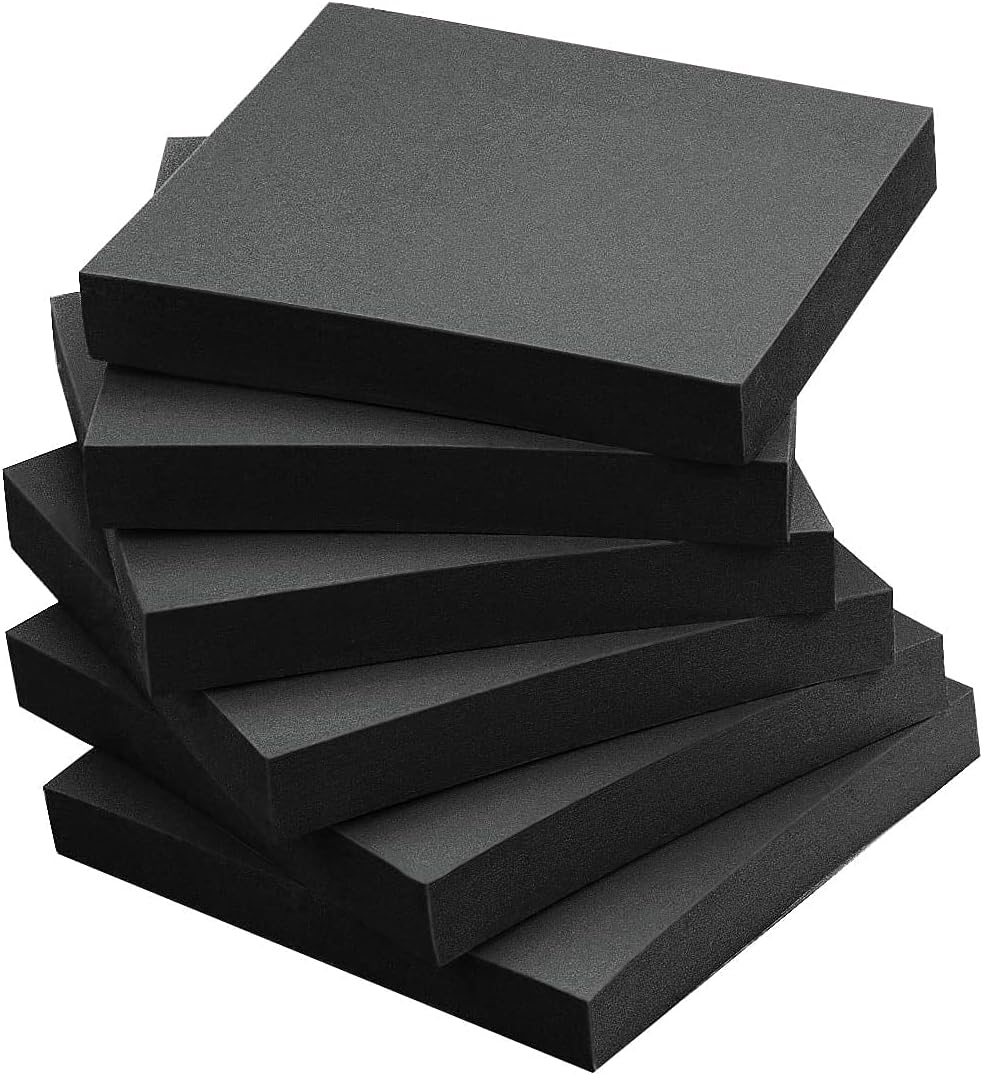 Early Buy 3x3 Sticky Notes Color Self-Stick Notes 6 Pads/Pack (Black)
