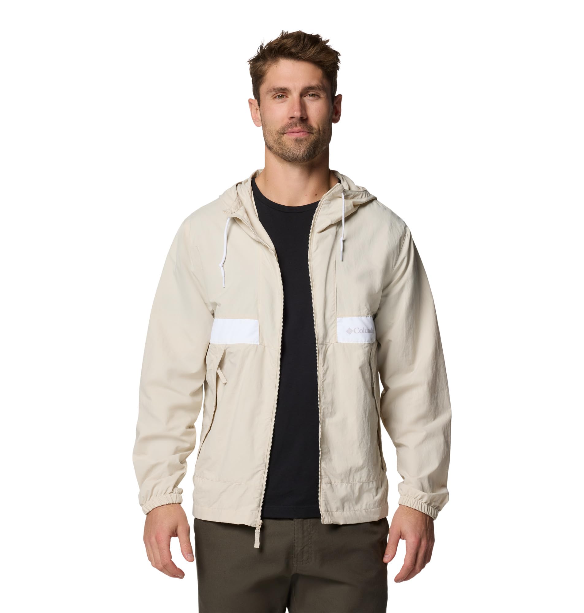 Columbia Hooded Windbreaker Spire Valley-Cortavientos con Capucha para Hombre