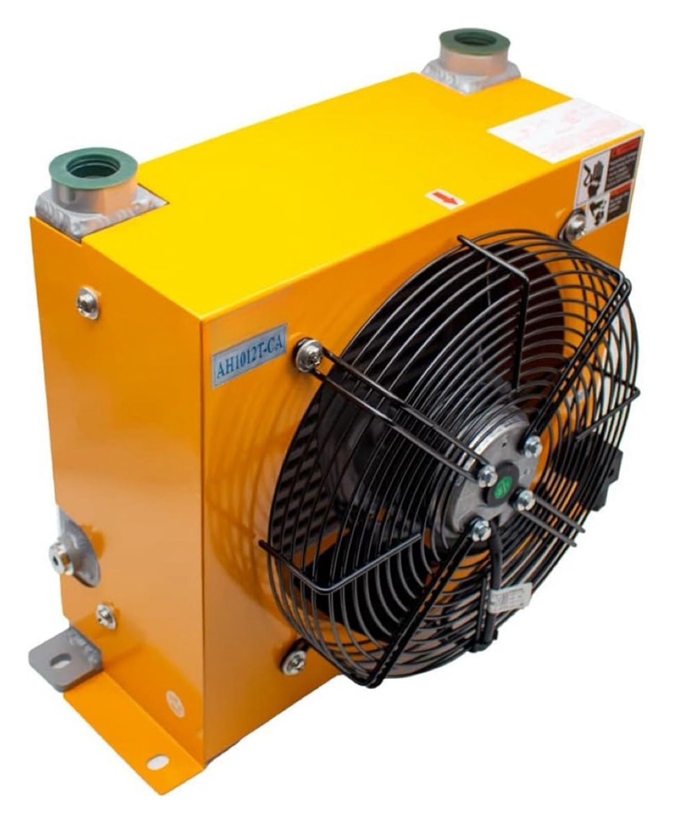 AH1012T-CA Radiatore olio idraulico in alluminio Radiatore olio raffreddato ad aria 100L/MIN Piastra-aletta for CC 12V Ampia applicazione(220V)