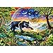 GBPR Puzzle Adulte 4000 Pieces,Ensembles De Puzzle De Paysage pour La Famille, Casse-Tête Jouet,Ensembles de Puzzle de Défi Cérébral Panthère-4000Pièces