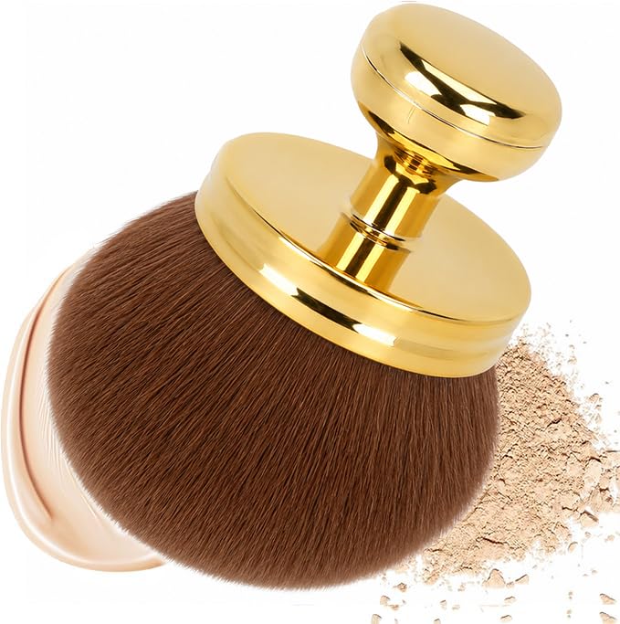 Bronzer Brush, Tanning Brush, Bodys Brushs for Tan, Tanning Brus for Bodys, Kabuki Brushss, and Concealer Brushs For Applying Self Tans, Bodys Contouring with Smooth, Even Coverage