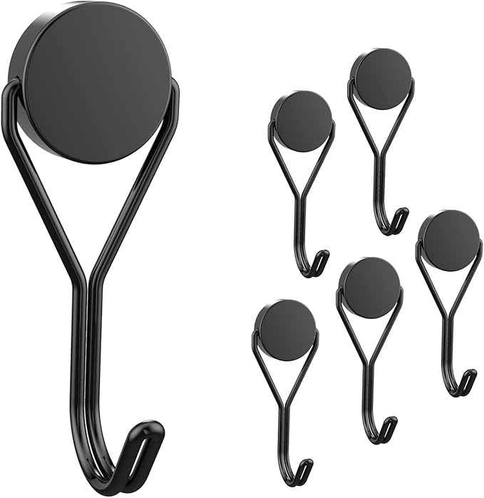 Aldeepo 5 Pack Hooks, 18Lbs Hooks for