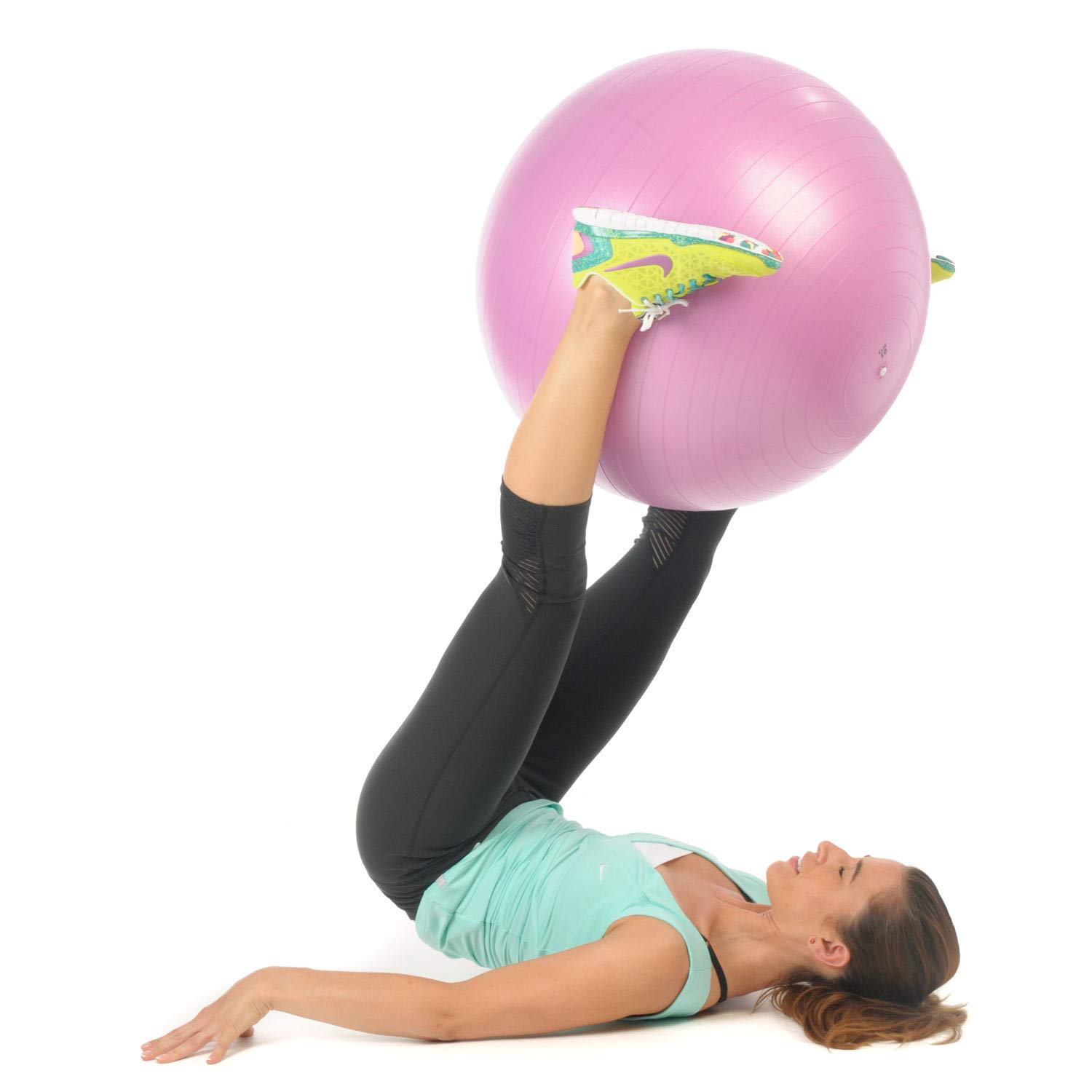 PEZZI oryginalna piłka Pezziball MAXAFE 65 cm z miską i pompką kombi piłka gimnastyczna