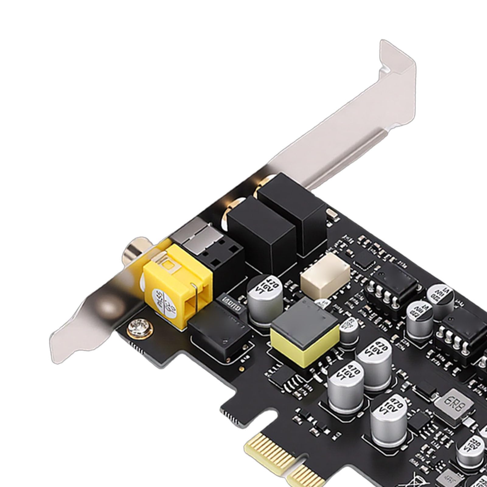 Tosuny HiFi-interne Soundkarte | PCI Express 100 DB SNR Computer-Audiokarte mit Mehreren Schnittstellen