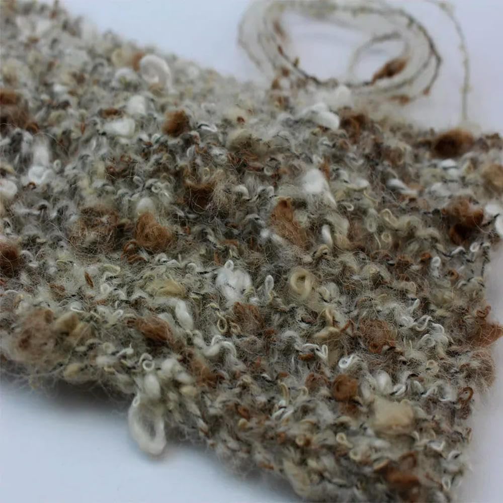 Hand Knitting Hilo， Hilo de Tejer orgánico Saludable, Hilo de Tejer a Mano, Tejido de Ganchillo, Lana Fina de Mohair, Tinte Espacial único y Elegante, 250g(2)