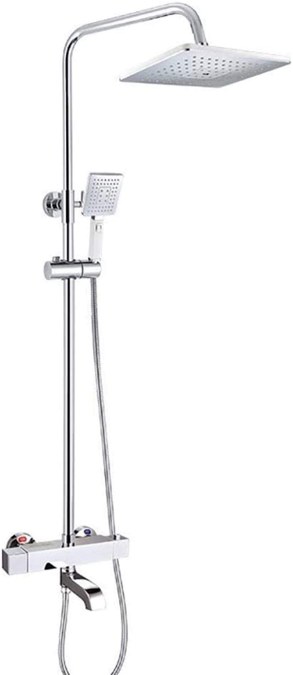 Ensemble de douche à température constante en cuivre durable