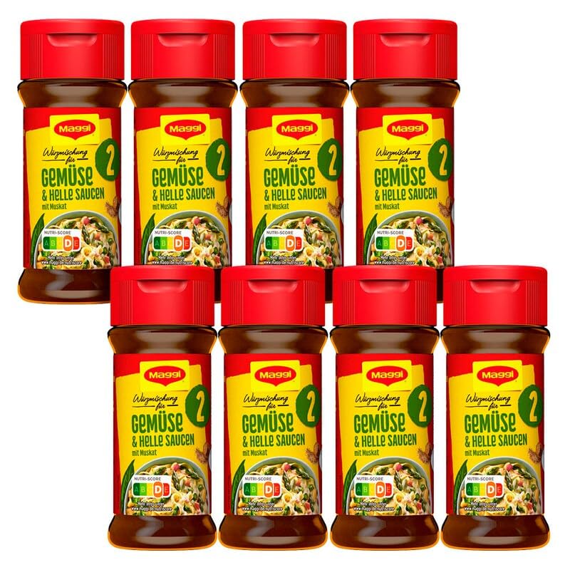 4erPack (4ST x 78G) Maggi Würzmischung Nr. 2 Gemüse und helle Saucen