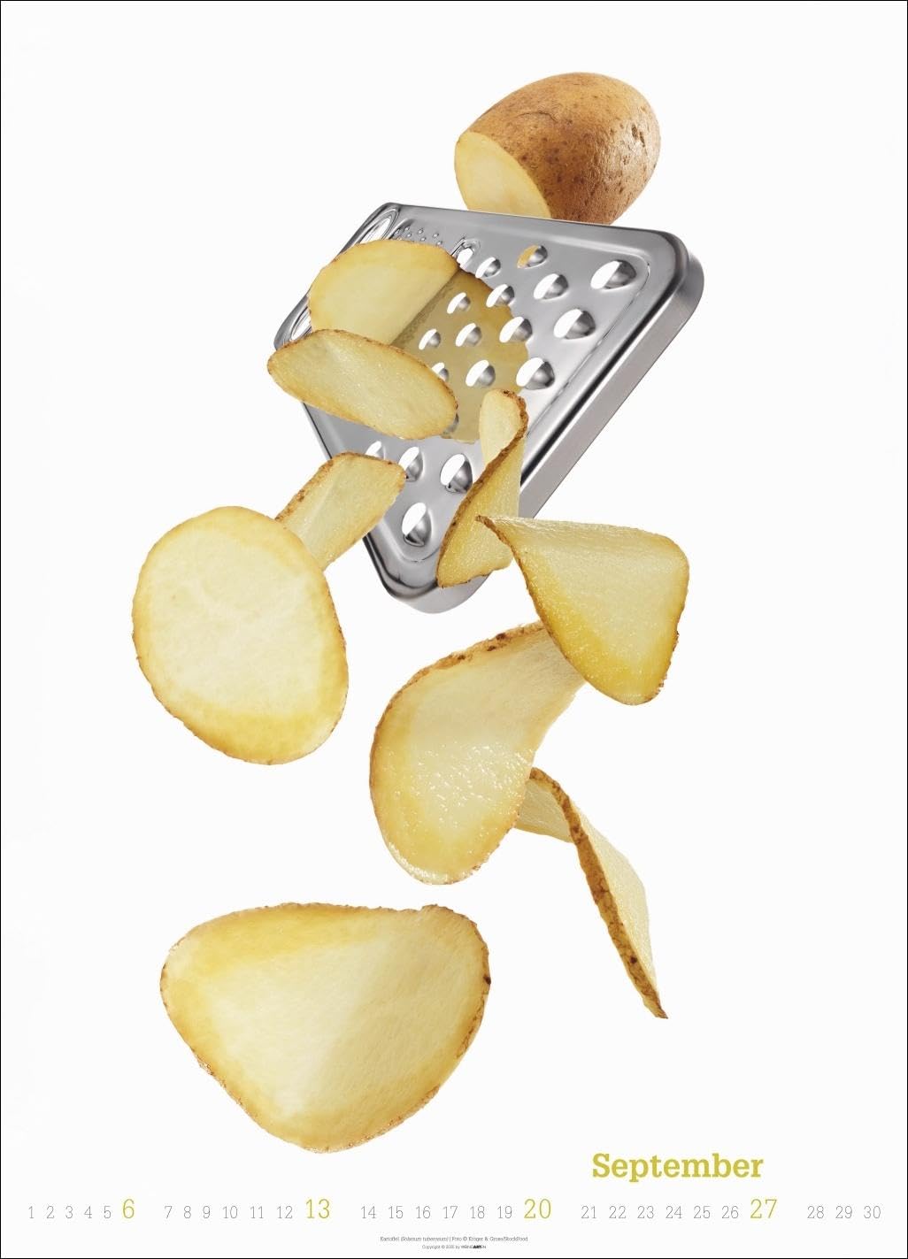 Fresh Food Kalender 2026: Großer Wandkalender mit 12 eleganten Lifestyle-Fotos für die Küche. Stylische Food-Fotografie Kalender 2026. 49 x 68 cm Hochformat.