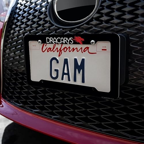 Miniatura 3 de GRAPHICS & MORE Marco de placa de matrícula de Game of Thrones Dracarys